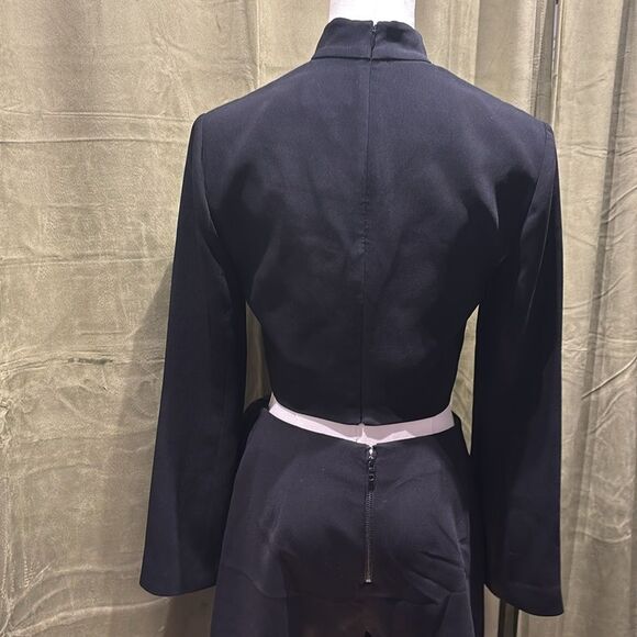 NWT Cinq a Sept Elegant Black Women's crop Top, US4 - Picture 8 of 10